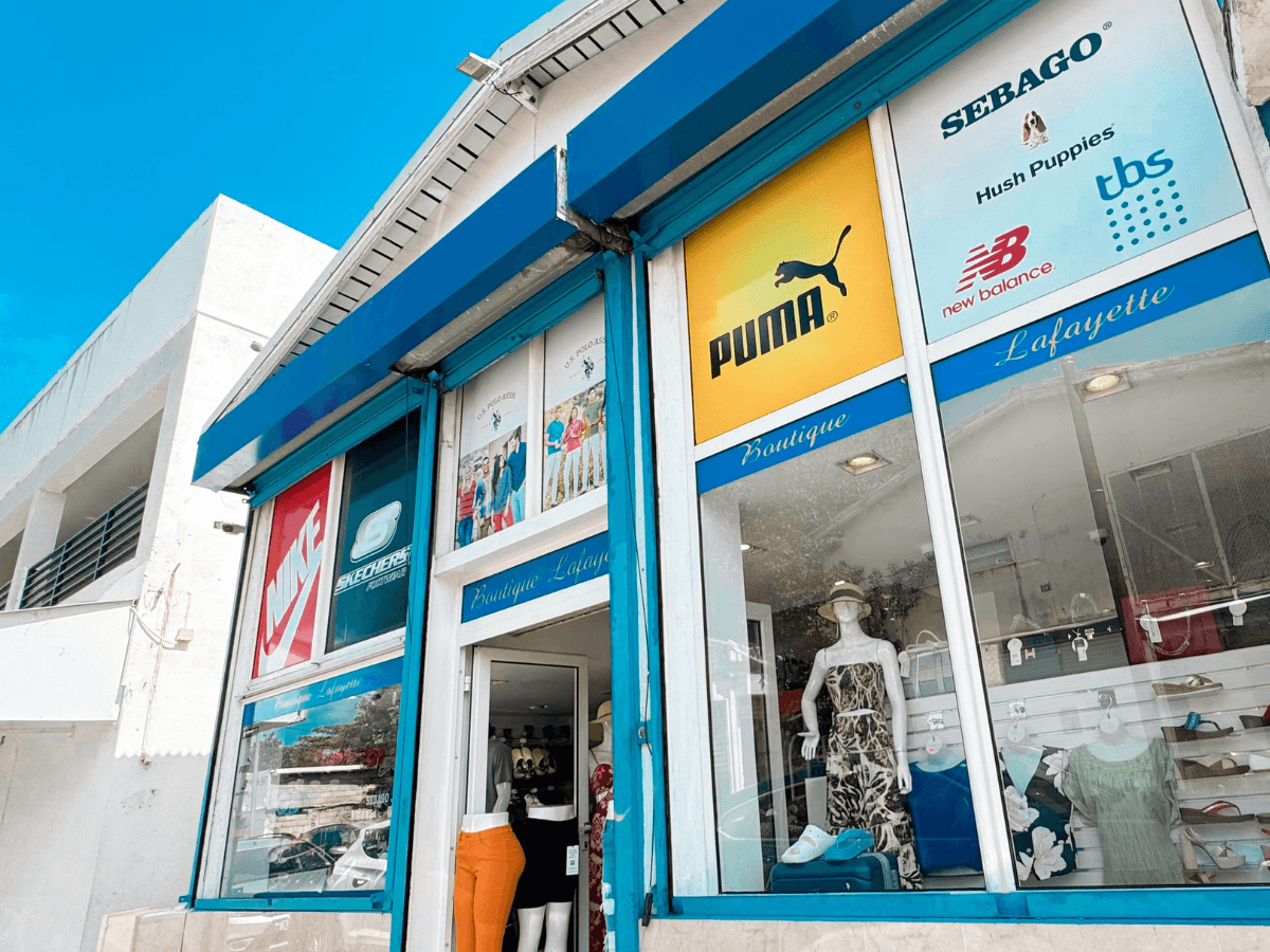 Boutique Lafayette storefront in Marigot