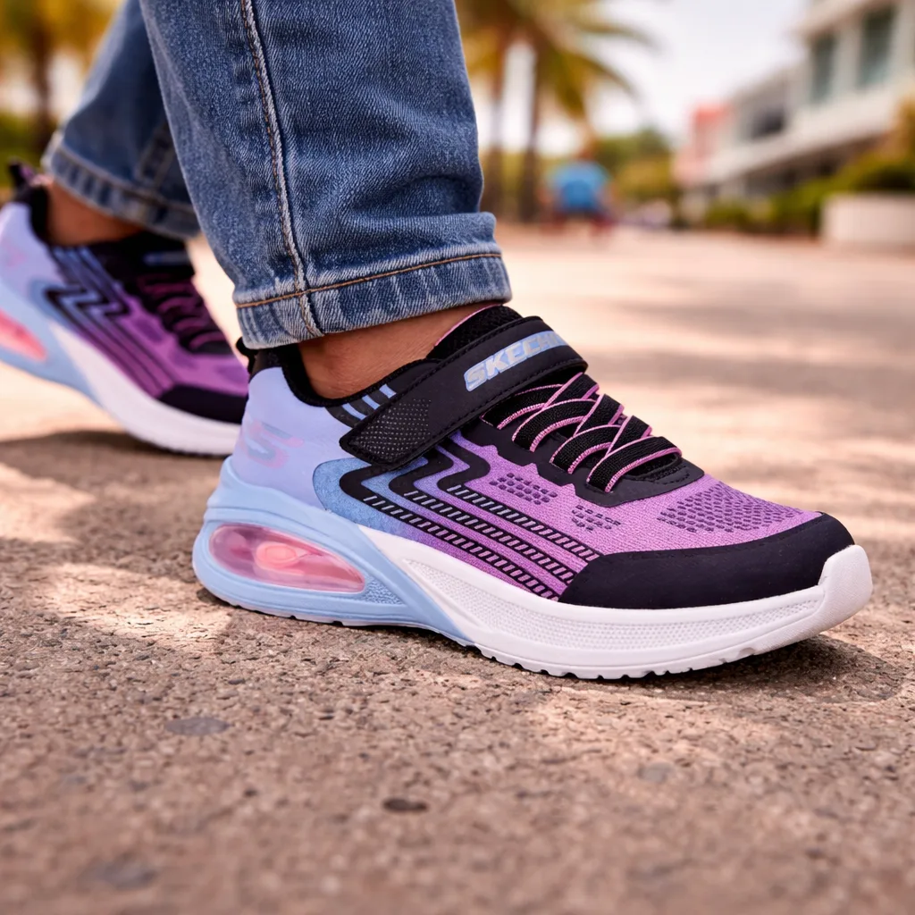 Skechers Microspec Max Advance Periwinkle